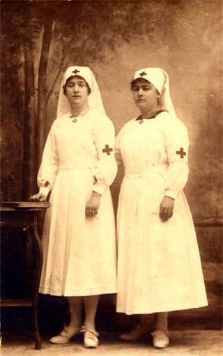Red Cross Nurses WWI Real Photo