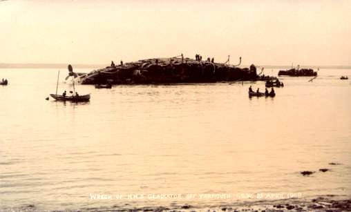 Shipwreck Boats Real Photo