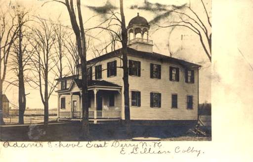 School East Derry New Hampshire Real Photo
