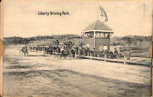 Harness Racers at Liberty Driving Park Pull-Out