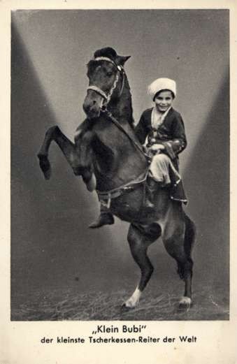 Circus Child Performer on Horse