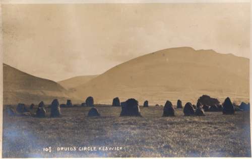 Keswick Druid's Circle Real Photo