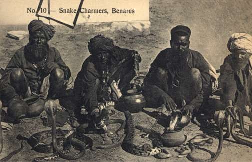 Benares Snake Charmers