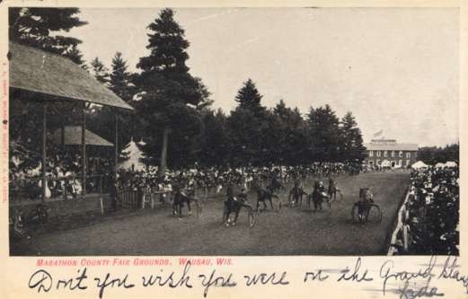 Harness Race Fair Grounds Wausau WI