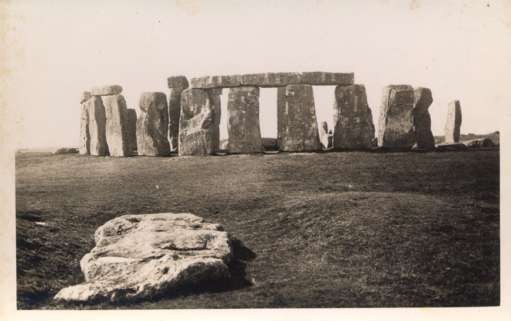 UK England Stonehenge Real Photo