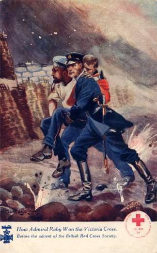 Commander Baby Seamen Carrying Wounded Tuck