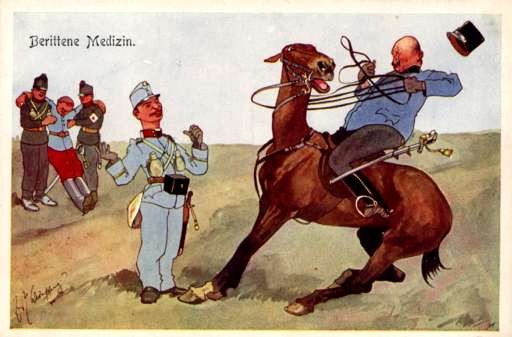 Horse Being Pulled by Officer Shoenpflug