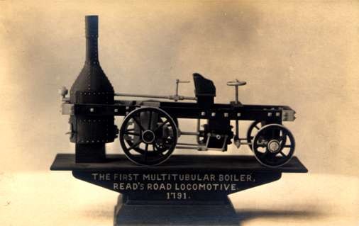 1791 Locomotive 1st Multitubular Boiler RP