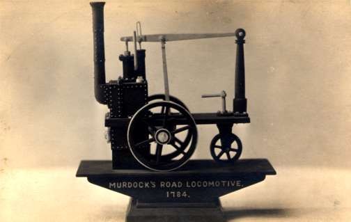 Murdock's Road Locomotive 1748 Real Photo