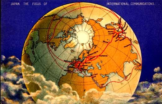 Globe Lines of International Communications