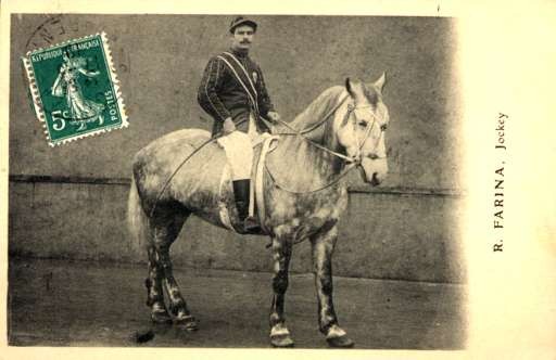 Jockey Farina on Horse