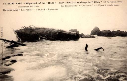 Saint-Malo Shipwreck of Hilda