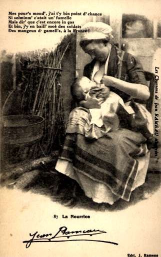 French Peasant Women Baby Poem