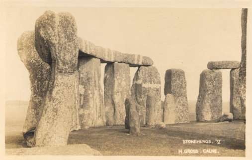 UK Stonehenge Real Photo