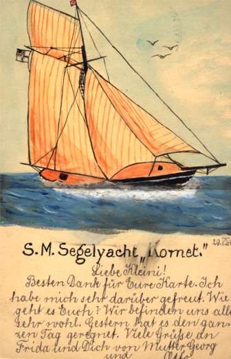 Sailboat Hand-Drawn Pioneer