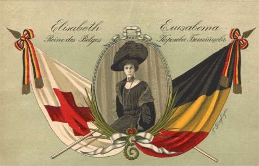 Belgian Queen Elizabeth Flags