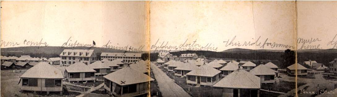 Pennsylvania State Tuberculosis Sanatorium Foldout