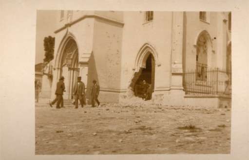 Brazil St. Paulo Damaged Building Real Photo