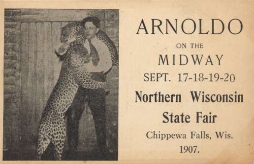 WI Chippewa Falls 1907 Fair Cheetah Tammer