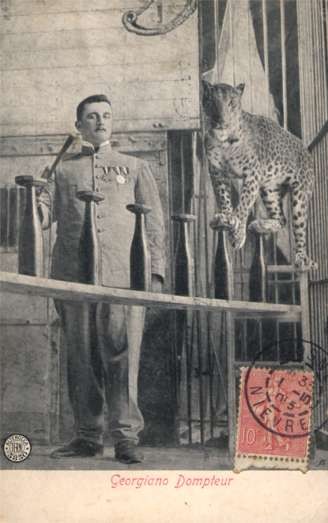 Cheetah Trainer Dompteur