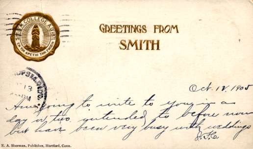 Smith College Greetings