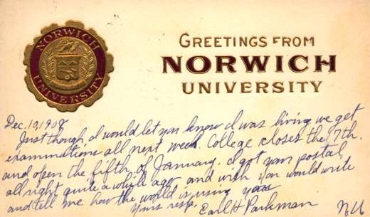 Norwich University College Greetings