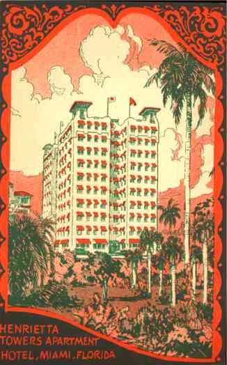 Florida Miami Hotel Art Deco