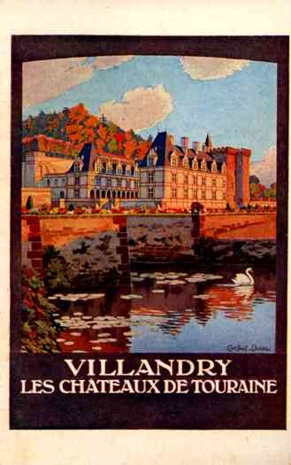 France Villandry Castle Swan