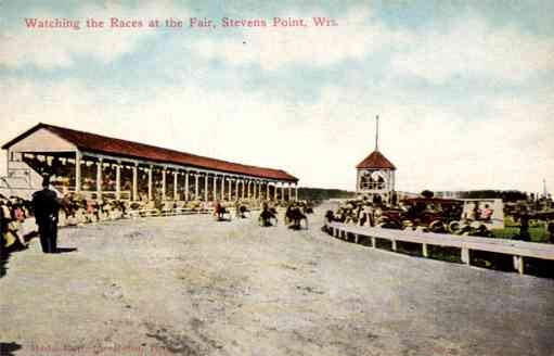 Harness Racers Fair Race Track Stevens Point WI