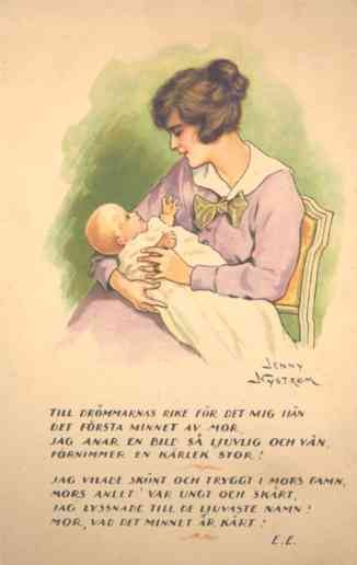 Young Mother Holding Baby Poem