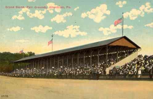 Horse Racing Grand Stand Allentown PA
