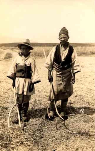 Thailand (Siam) Peasants Real Photo