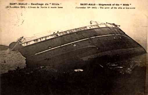 Shipwreack of Hilda