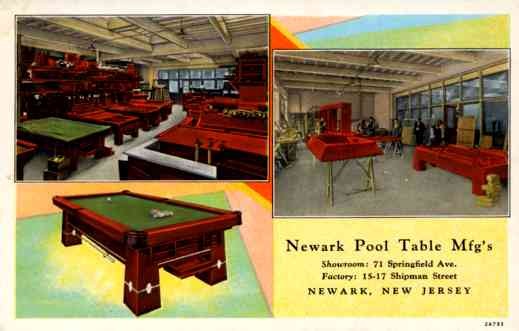 Newark Advert Pool Tables