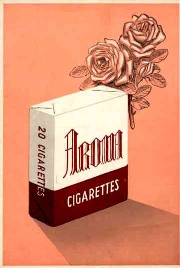 Advert Cigarettes Aroma