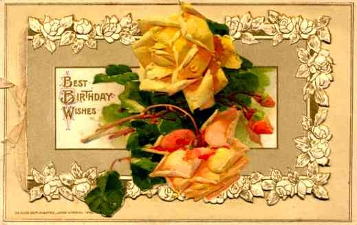 Flower Roses Birthday Winsch