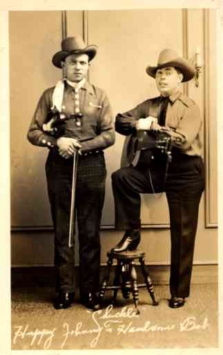 Country Western Musicians Real Photo