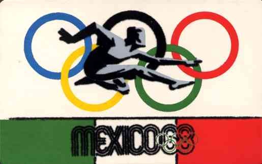 Runner Mexico Olympics 1968 Novelty