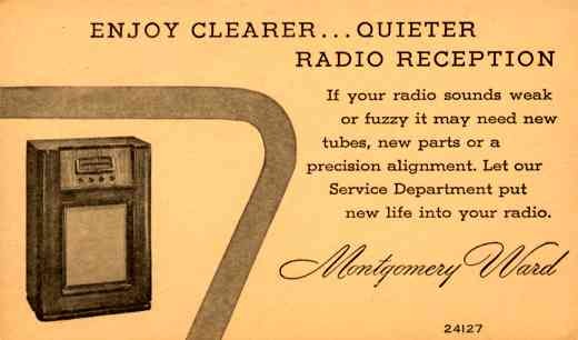 Radio Advert Radio Tubes