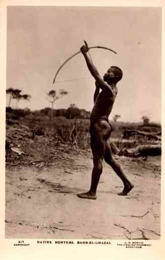 Black Hunter from Sudan Real Photo