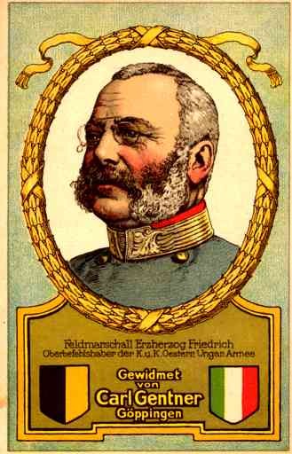 Field Marshal Friedrich WWI Advert Finery