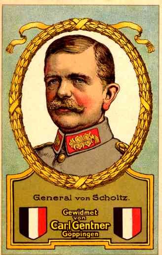 General Scholtz WWI Advert Finery