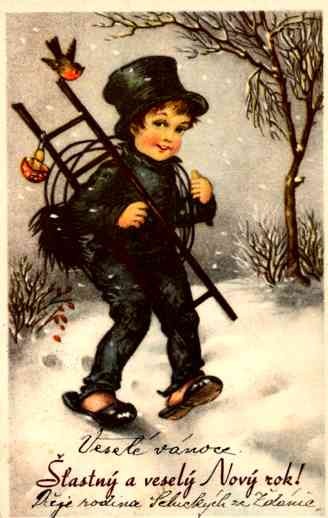 Going to Work Chimney Sweep New Year