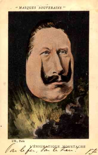 Kaiser Wilhelm as A Mask French