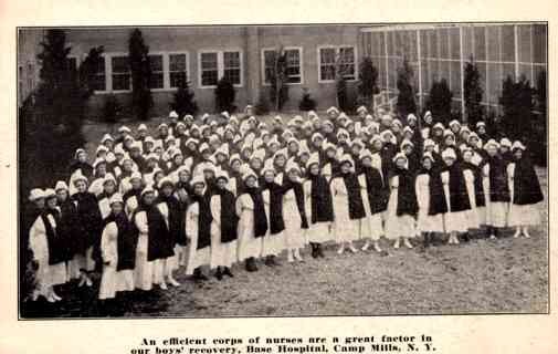 Group of Nurses from Base Hospital WWI