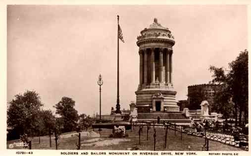 Monument Riverside Drive Cannon RP NYC