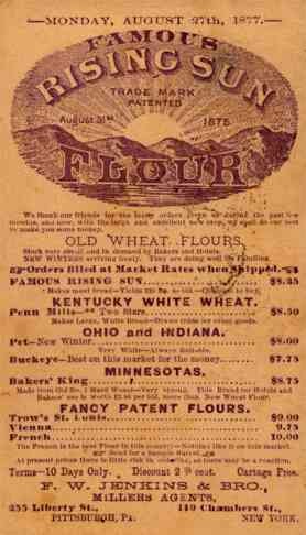 Advert Flour Pioneer NYC