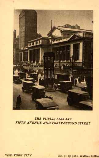 Public Library Auto NYC