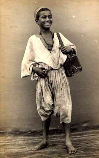 Algerian Boy Real Photo