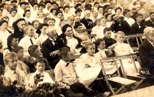 Racine Chautauqua Assembly 1909 RP WI